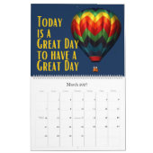 Calendrier Affirmations positives Citations Nature Images (Mar 2027)