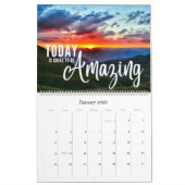 Calendrier Affirmations positives Citations Nature Images (Jan 2026)