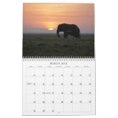 Calendrier africain 2013 de faune (Mar 2026)