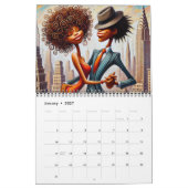 Calendrier africain-américain 2025 (Jan 2027)