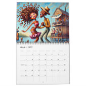 Calendrier africain-américain 2025 (Mar 2027)