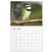 Calendrier africain de FAUNE de safari (Deux-Page) (Mar 2026)