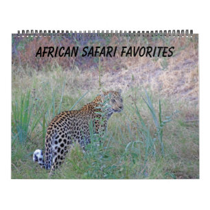 CALENDRIER AFRICAIN DE FAVORIS DE SAFARI