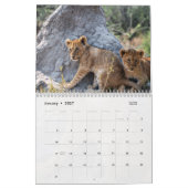 Calendrier africain de la faune (Jan 2027)