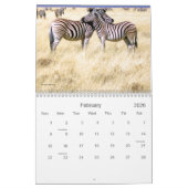 Calendrier africain de safari (Feb 2026)