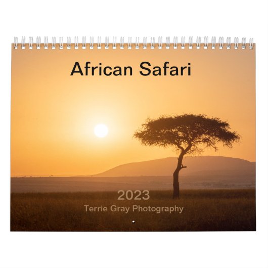 Calendrier Africain Safari 2023 (Protection)
