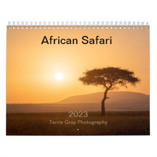 Calendrier Africain Safari 2023