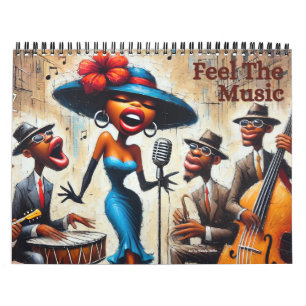 Calendrier African American 2025 Wall Calendar Ressentez la m