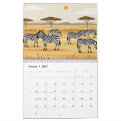 Calendrier Afrique (Jan 2027)