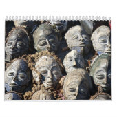 Calendrier Afrique Art Colander Avec De Belles Photos (Protection)