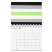 Calendrier Agender Pride (Jan 2027)