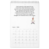 Calendrier agessagesse bande dessinée chemin vers la vérité (Mar 2026)