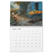 Calendrier Agritourisme rustique (Jan 2027)