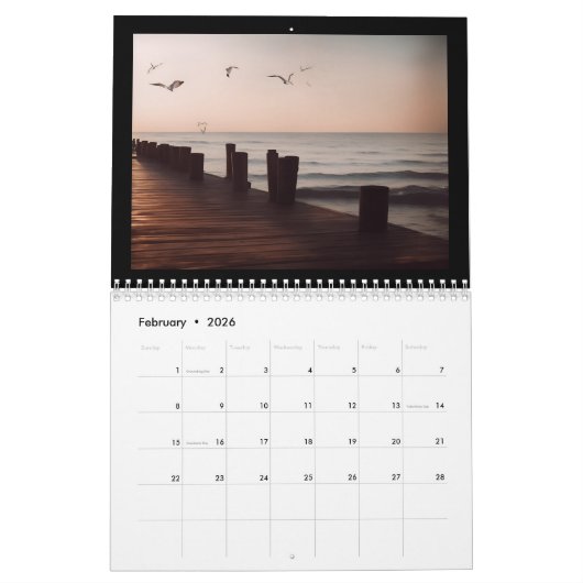 Calendrier AI Dreams (Feb 2026)