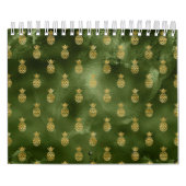 Calendrier Aiguille jaune vert de la jungle Fruit tropical (Protection)