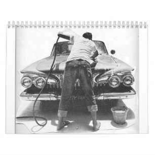 Calendrier Ailerons de chrome et grandes voitures