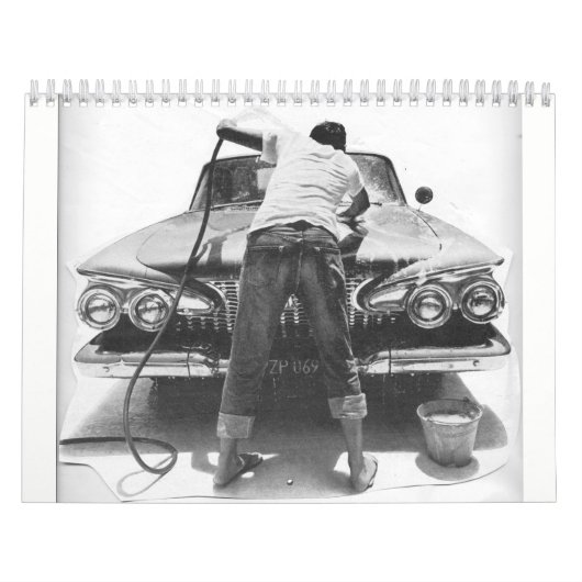 Calendrier Ailerons de chrome et grandes voitures (Protection)