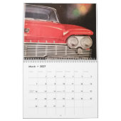 Calendrier Ailerons de chrome et grandes voitures (Mar 2027)