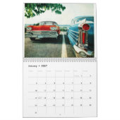 Calendrier Ailerons de chrome et grandes voitures (Jan 2027)