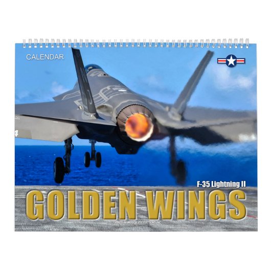 Calendrier AILES D'OR F-35B/C Éclair II (Protection)