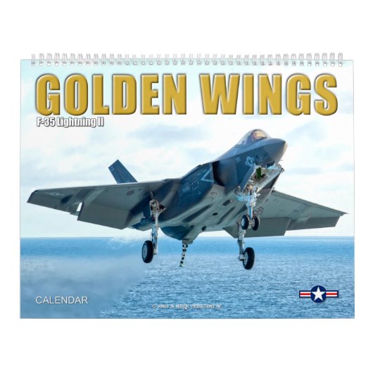 Calendrier AILES D'OR F-35B/C Éclair II (Protection)
