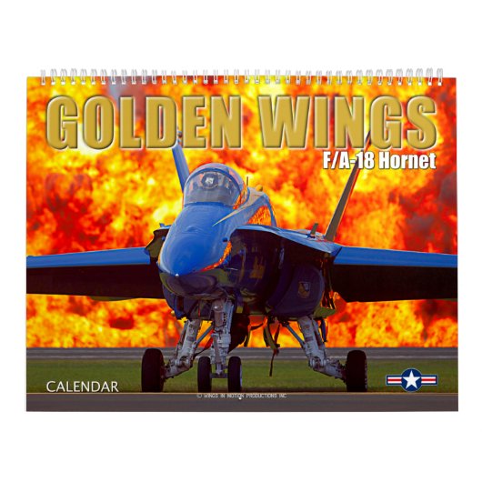 Calendrier AILES D'OR - F/A-18 Hornet (Protection)