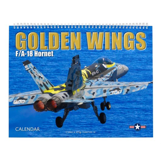 Calendrier AILES D'OR - F/A-18 Hornet (Protection)