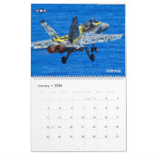 Calendrier AILES D'OR - F/A-18 Hornet (Jan 2026)