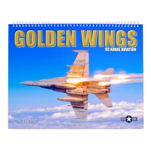Calendrier AILES D'OR - US Naval Aviation (Protection)