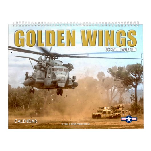 Calendrier AILES D'OR - US Naval Aviation (Protection)