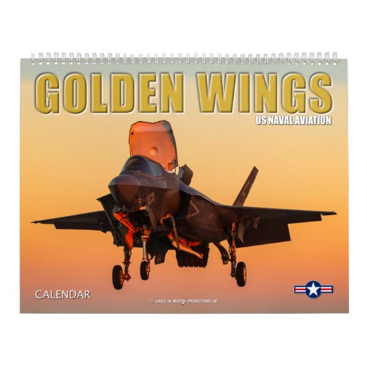 Calendrier AILES D'OR - US Naval Aviation (Protection)