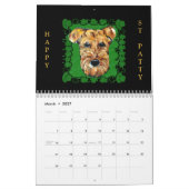 Calendrier Airedale Terrier  (Mar 2027)