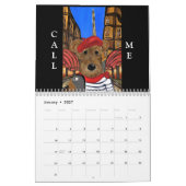 Calendrier Airedale Terrier  (Jan 2027)