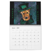 Calendrier Airedale Terrier (Mar 2027)