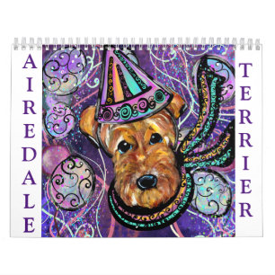 CALENDRIER AIREDALE TERRIER 2026