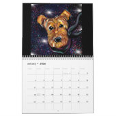 CALENDRIER AIREDALE TERRIER 2026 (Jan 2026)