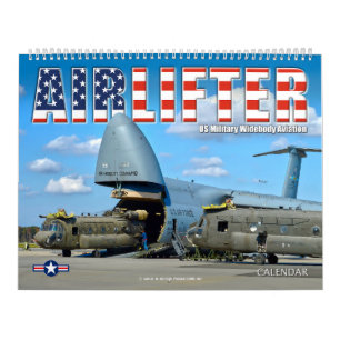 Calendrier AIRLIFTER - US Military Wibody Aviation