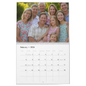 Calendrier Ajouter une Personnaliser photo de réunion de fami (Feb 2026)