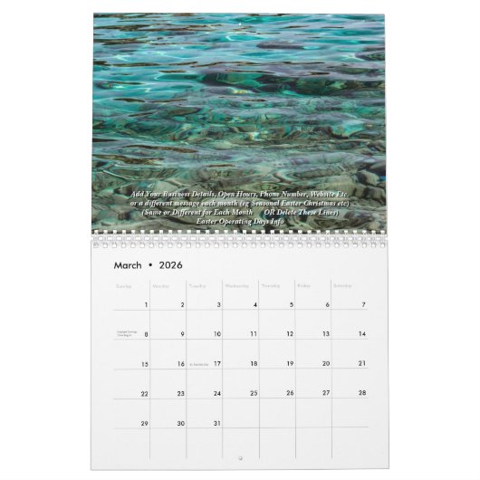 Calendrier Ajouter votre nettoyage Nom commercial Détails 20x (Mar 2026)