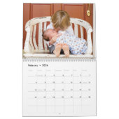 Calendrier Ajouter Votre Propre Photo 2 Pages Moyen Calendrie (Feb 2026)