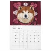 CALENDRIER AKITA ART CALENDAR (Feb 2026)
