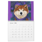 CALENDRIER AKITA ART CALENDAR (Jan 2026)