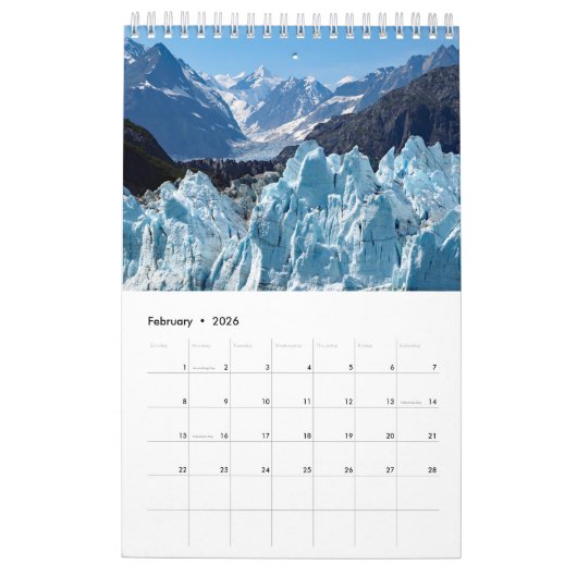 Calendrier Alaska (Feb 2026)