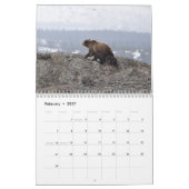 Calendrier Alaska 2027 (Feb 2027)