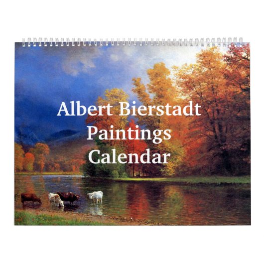 Calendrier Albert Bierstadt (Protection)