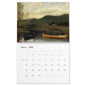Calendrier Albert Bierstadt (Mar 2026)