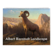 Calendrier Albert Bierstadt Paysage (Protection)
