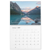 Calendrier Alberta, Canada - Parc national Banff-Jasper (Jan 2027)