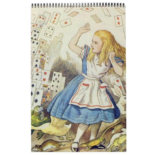 Calendrier Alice au pays des merveilles (Protection)