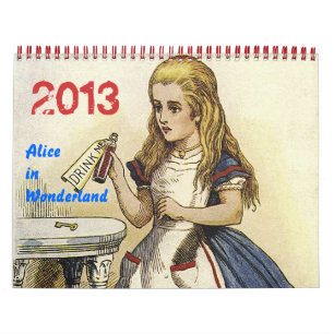 Calendrier Alice au pays des merveilles 2013
